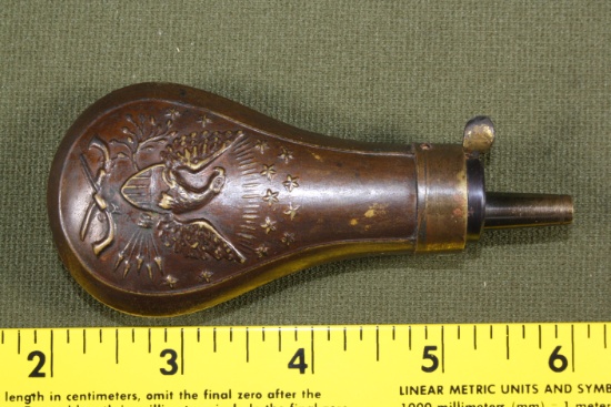 Antique Eagle Powder Flask