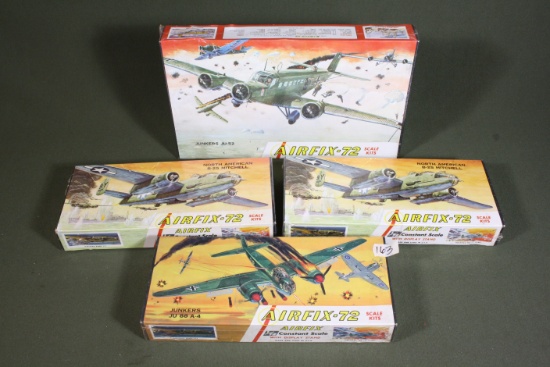 Vintage Airfix-72 Scale Model Kits (4)