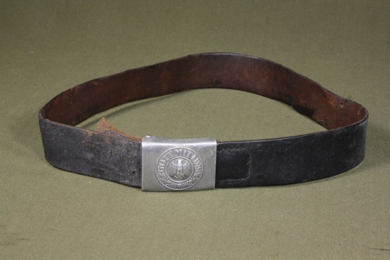 WWII German Belt Buckle with Belt