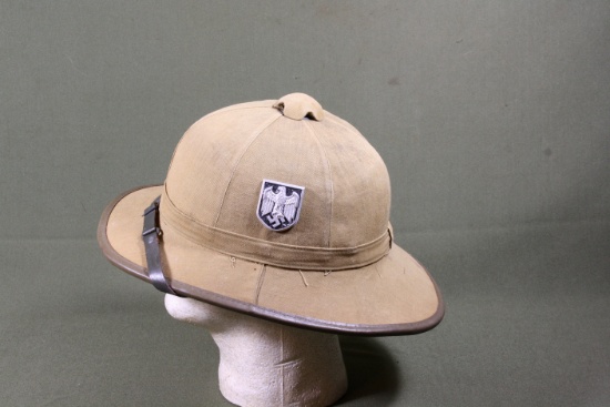 DAK Pith Helmet - Dated 1941