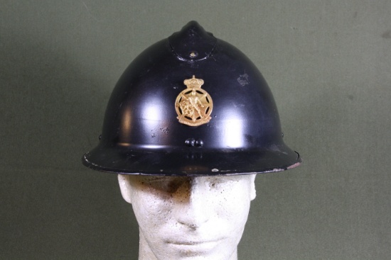 WWII Belgian Military Helmet