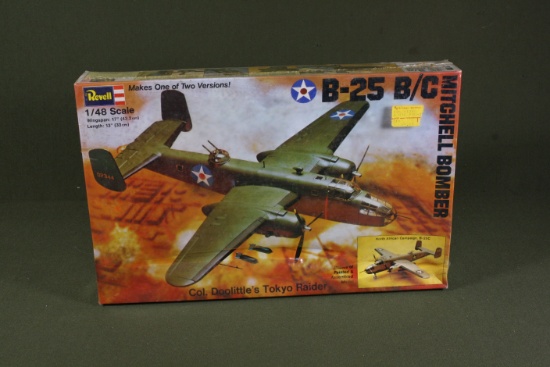 Revell B-25 Mitchell Bomber Scale Model Kit