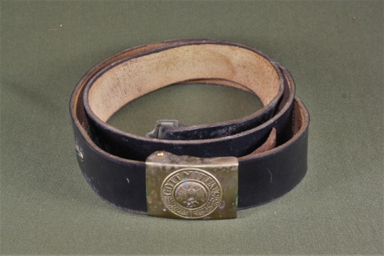 WWII German Belt Buckle with Belt