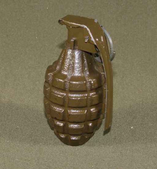 WWII Inert "Pineapple" Grenade