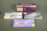 Vintage Heller Scale Model Kits (4)