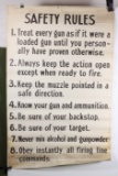 Vintage NRA Safety Posters (6)