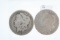 (2) 1894 Morgan Dollars