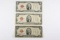 (3) Series 1928 $2.00 Red Seals