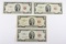 (4) Series 1953 $2.00 Red Seals