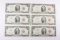 (6) Series 1963 $2.00 Red Seals