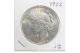 1922 Peace Dollar