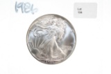 1986 Silver Eagle