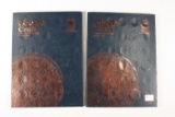 Two Lincoln Cent Whitman Folders