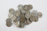 (50 +/-) Mercury Dimes