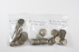 (90) Silver Quarters