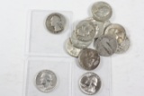 (13) Silver Quarter - incl some UNC-like