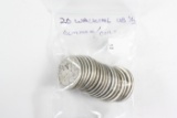 (20) Walking Liberty Half Dollars