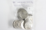 (20) Walking Liberty Half Dollars