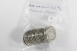 (20) Walking Liberty Half Dollars