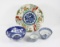 (4) Antique Chinese porcelain pieces