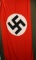 Large WWII Nazi party banner - NSDAP Marked