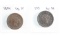 Lot 1853 and 1854 large cents