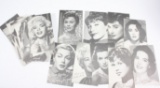 (35+) Vintage female movie star arcade cards