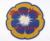 “Morning Glory Dairy Products” jacket patch