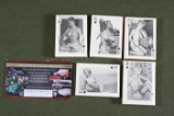 (5) Vintage vending machine nude girl card decks