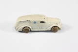 1930’s Barclay ambulance with small cross toy car