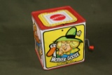 1971 Mattel “Mother Goose” pop-up music box (works)