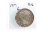 1907 Barber half dollar