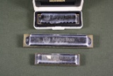 (3) Hohner Marine Band Harmonica's