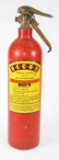 WWII USN fire extinguisher (CO2 type).