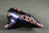 Antique H. Fiehn Ocarina Clay Sweet Potato Flute