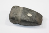 Native American/Indian stone axe head 5 ½” long.
