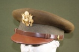 WWII U.S. Army officer’s visor cap