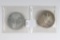 (2) German Deutsche Mark 1972 Munich Coins