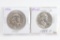 1952 & 1952-D Franklin Half Dollars