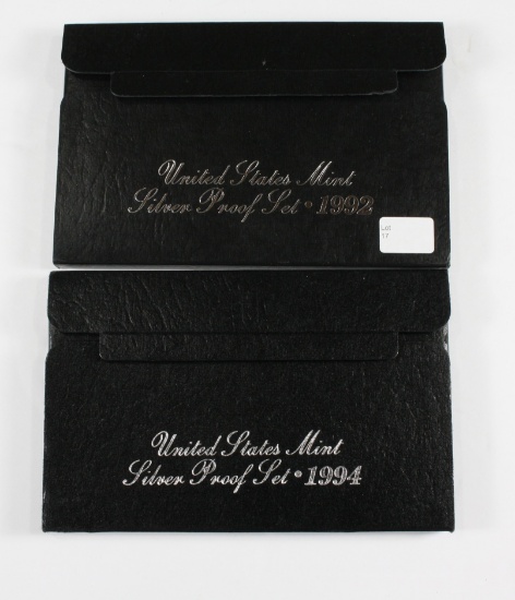 (2) US Mint Silver Proof Sets: 1992/1994