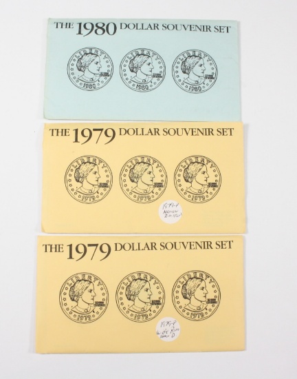 (3) SBA Dollar Souvenir sets