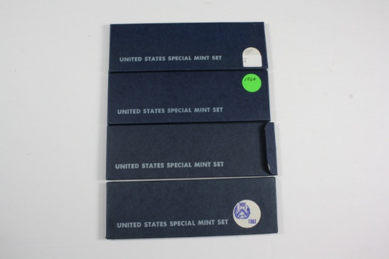 (4) 1960's Special Mint Sets