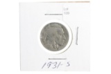 1931-S Buffalo Nickel