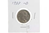 1938-D Buffalo Nickel