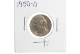 1950-D Jefferson Nickel