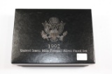 1992 US Mint Premier Silver Proof Set