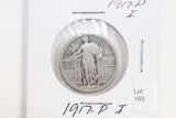 1917 Standing Liberty Quarter, Variety 1