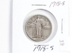 1918-S Standing Liberty Quarter