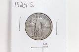 1924-S Standing Liberty Quarter