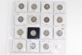 (15) Washington Quarters: 1930's & 1950's